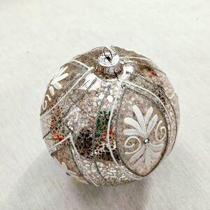 Silver and golden color Christmas ornament